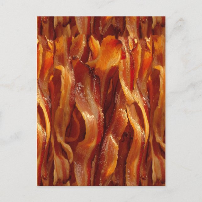 Carte Postale Champs Bacon pour toujours déco (Devant)