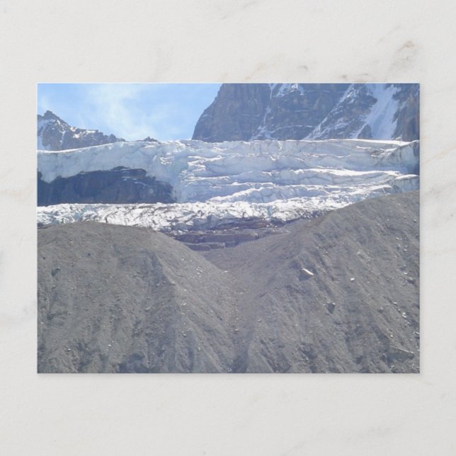 Carte Postale Champs de glace du Canada (Devant)