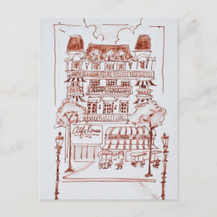 Carte Postale Champs Elysées Paris, France