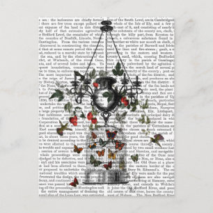 Carte Postale Chandelier fraise