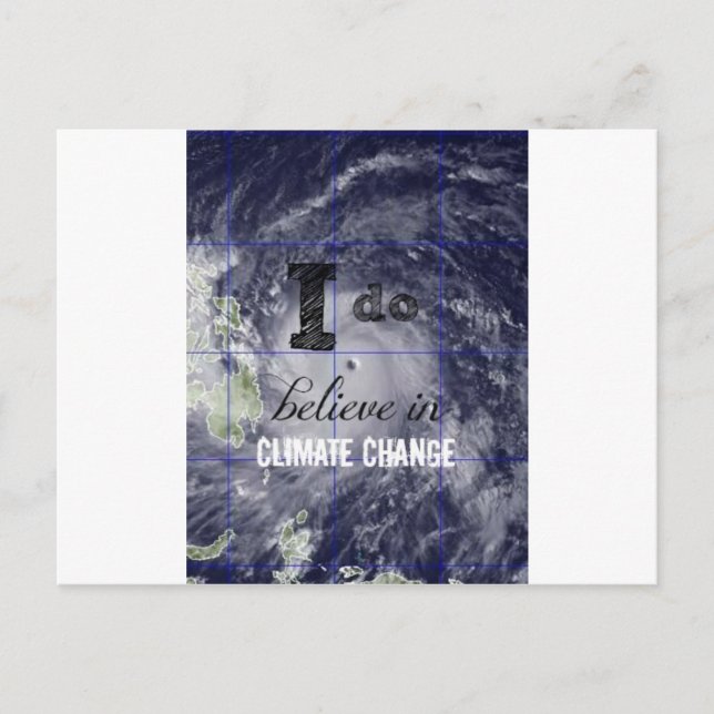 Carte Postale Changement climatique (Devant)