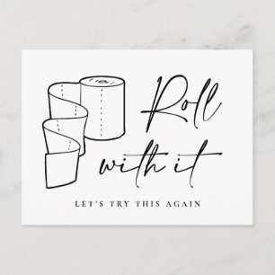 Carte Postale Changement de date Annulation reportée