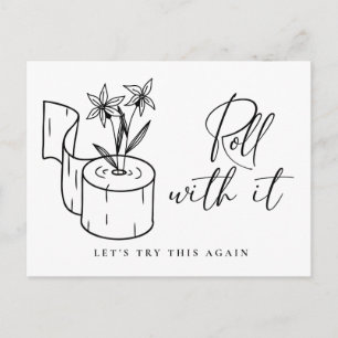 Carte Postale Changement de date Annulation reportée