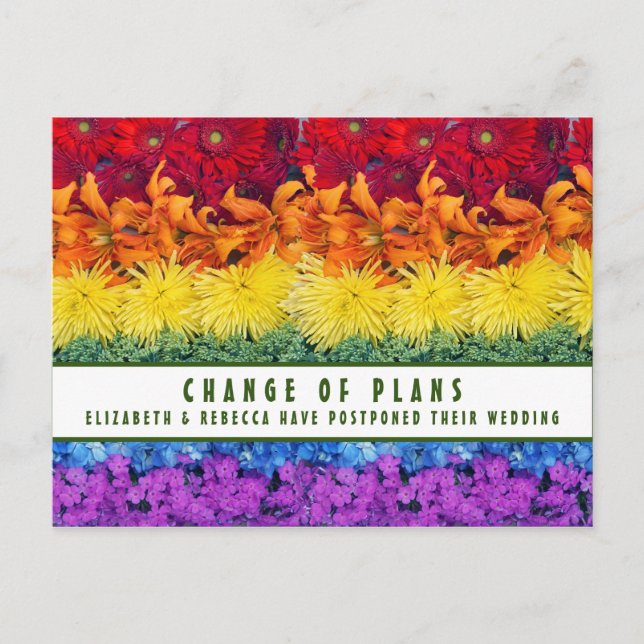 Carte postale Changement de plan-Fierté (Devant)