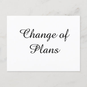 Carte Postale Changement de régime Annulation du mariage report 