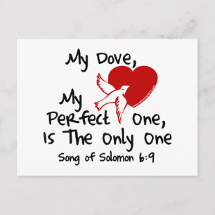 Carte Postale Chanson de Salomon 6:9