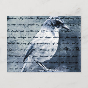 Carte Postale Chanson d'oiseau bleu