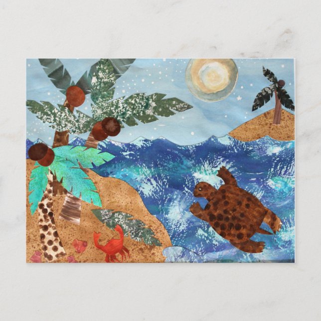 Carte Postale Chansons nocturnes de Turtle Island (Devant)