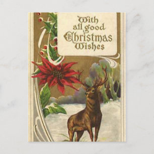 Carte Postale Chanter des chants de Noël