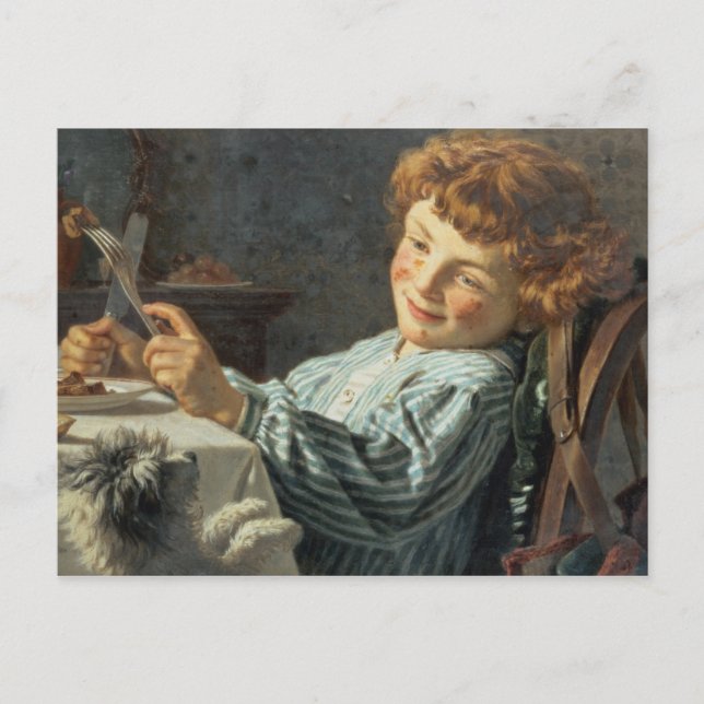 Carte Postale Chanter pour votre souper (Devant)