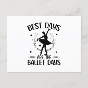 Carte Postale Chants de ballet   Ballerina Dancing Hobby Cadeaux