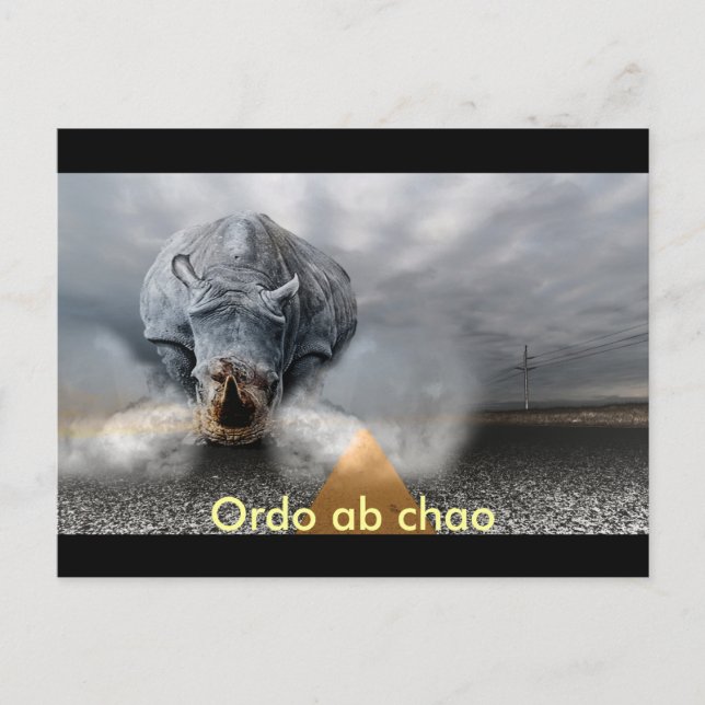 Carte Postale chaos (Devant)