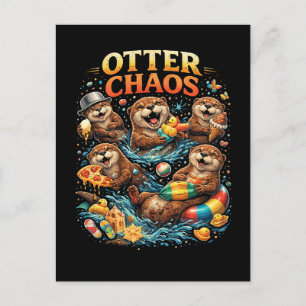 Carte Postale Chaos de loutre