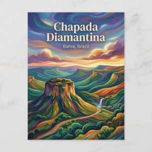 Carte Postale Chapada Diamantina Brésil