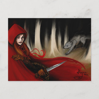 Carte Postale Chapeau rouge