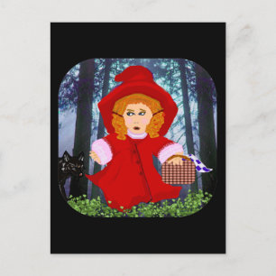 Carte Postale Chapeau rouge