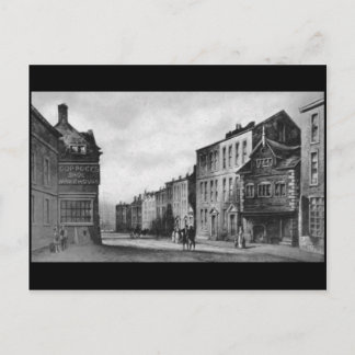 Carte Postale Chapel Street, Liverpool, 1797