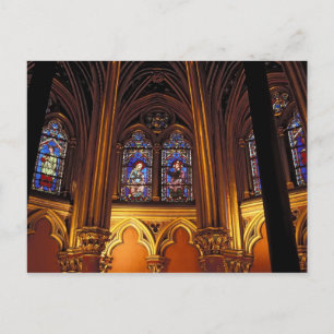 Carte Postale Chapelle basse de La Sainte-Chapelle, Paris, 2