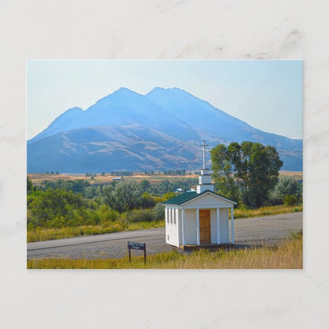 Carte Postale Chapelle de la Vallée du Paradis, Montana (Devant)