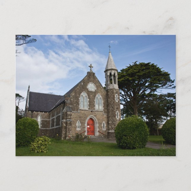 Carte Postale Chapelle Saint-Jean, île de Valentia (Devant)