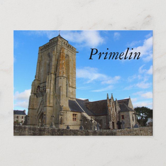 Carte Postale Chapelle Saint Tugen à Primelin (Devant)