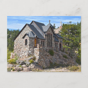 Carte Postale Chapelle sur le rocher, Allenspark, Colorado
