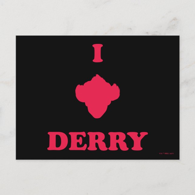 Carte Postale Chapitre 2 | I Love Derry (Devant)