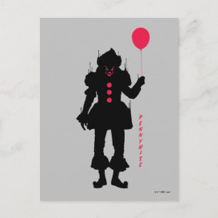 Carte Postale Chapitre 2   Silhouette Pennywise