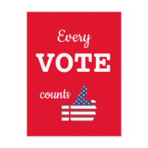 Chaque vote compte le vote des électeurs aux USA