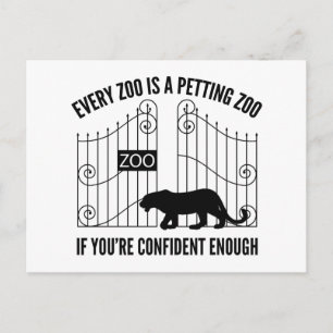 Carte Postale Chaque Zoo Est Un Zoo De Cartographie