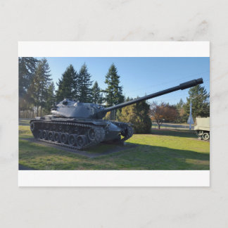Carte Postale Char militaire historique M48 Patton Tank