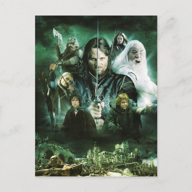 Carte Postale Character Collage (Devant)