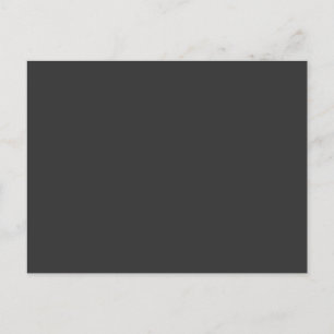 Carte Postale Charbon foncé