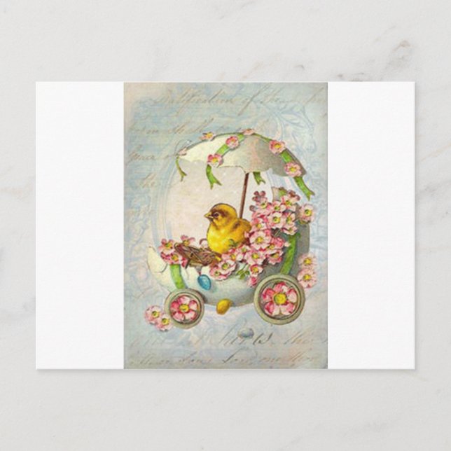 Carte Postale Chariot de Pâques (Devant)