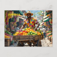 chariot de poussée jamaïcain