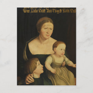 Carte Postale Charity or The Family of the Artist, c.1528