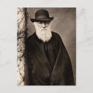 Carte postale Charles Darwin