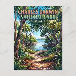 Carte Postale Charles Darwin National Park Australie