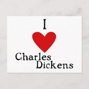 Carte Postale Charles Dickens Love