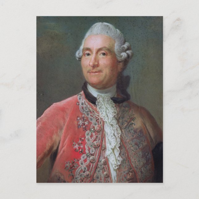 Carte Postale Charles Gravier Comte de Vergennes, 1771-74 (Devant)