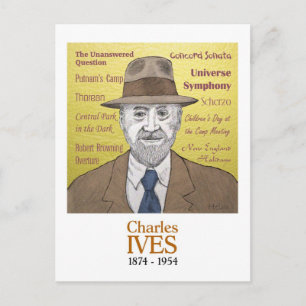 Carte Postale Charles Ives