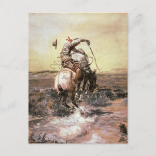 Carte Postale Charles Marion Russell - Slick Rider