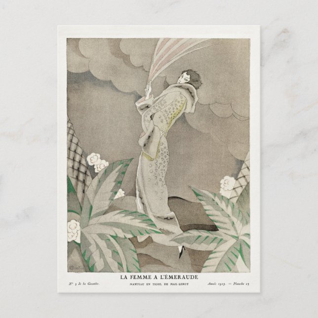 Carte Postale Charles Martin, Mode, Style Vintage (Devant)