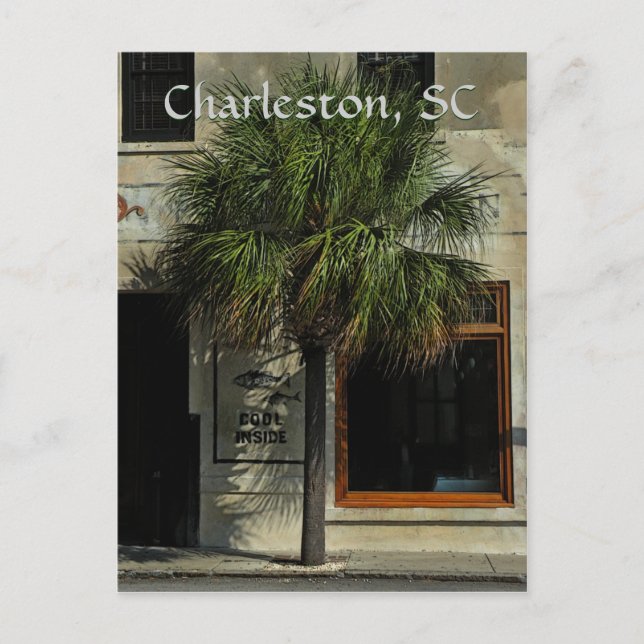Carte postale Charleston (Devant)