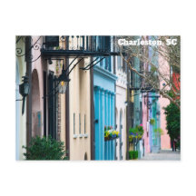 Charleston Caroline du Sud Maisons Rainbow Row