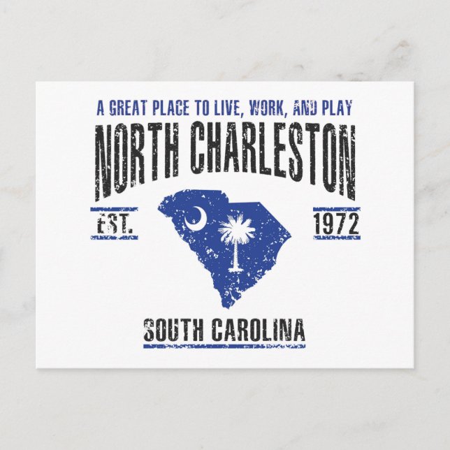 Carte Postale Charleston du Nord (Devant)