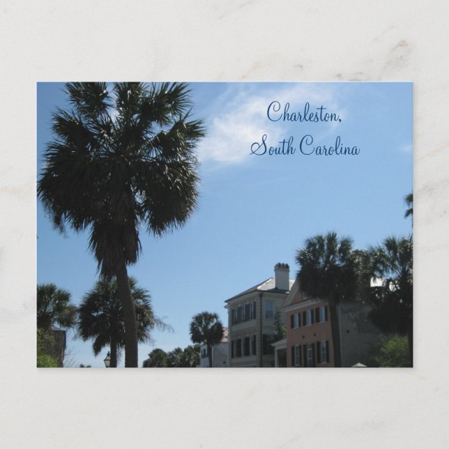 Carte postale ~ Charleston historique (Devant)