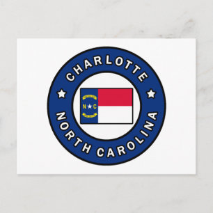 Carte Postale Charlotte Caroline du Nord