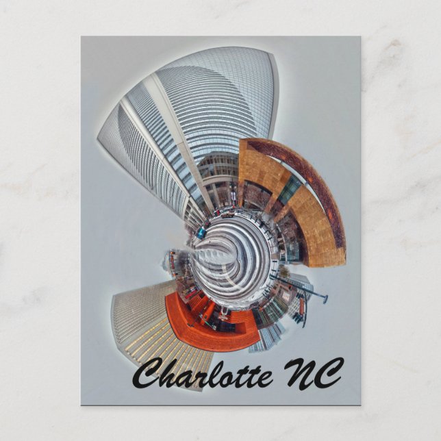 Carte Postale Charlotte NC (Devant)