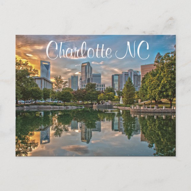 Carte Postale Charlotte NC (Devant)